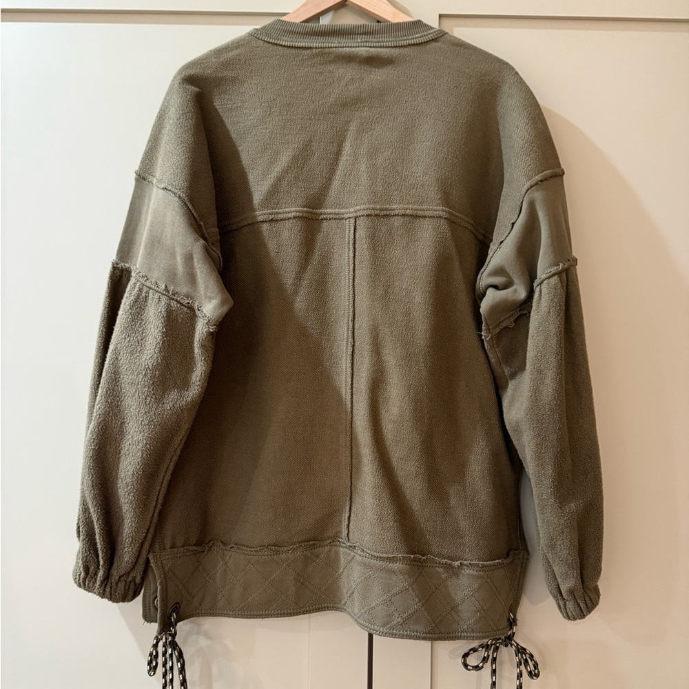 Pilcro Button-Front Shacket - Picture 7 of 7